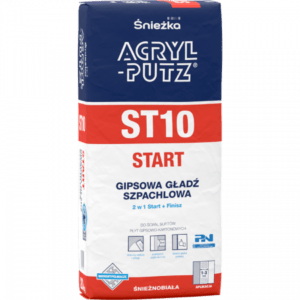 Шпаклівка Акрил-путс st10 старт+фініш 2в1 20кг Україна 1 st10