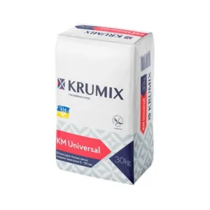 Штукатурка універсальна гіпсова Krumix КМ Universal 30кг