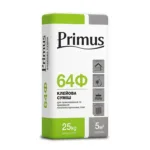 Клей для пінополістиролу та армування Primus 64Ф 25кг